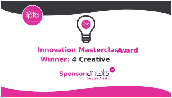 4 Creative Innovation Masterclass Award