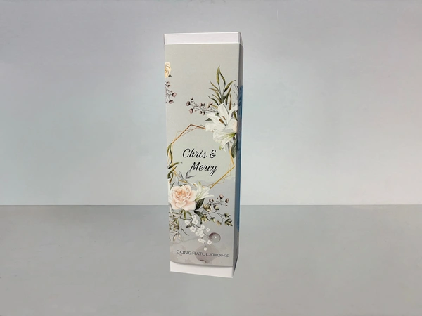  Champagne bottle box and box sleeve